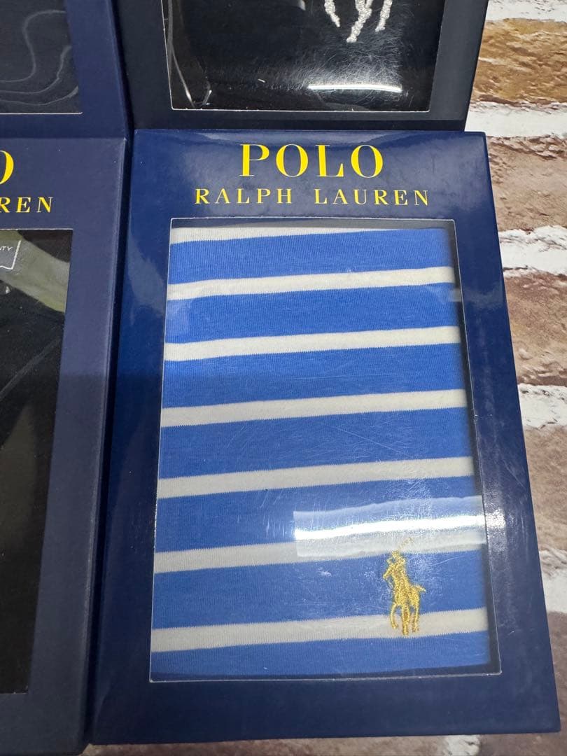 Polo Ralph Lauren ボクサーパンツ4点セット