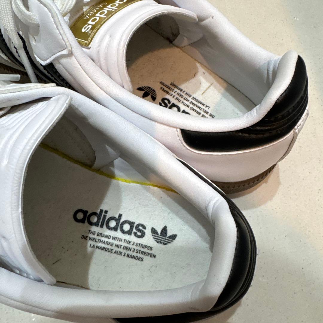 adidas Samba ゴルフシューズ ブルグレインレザー