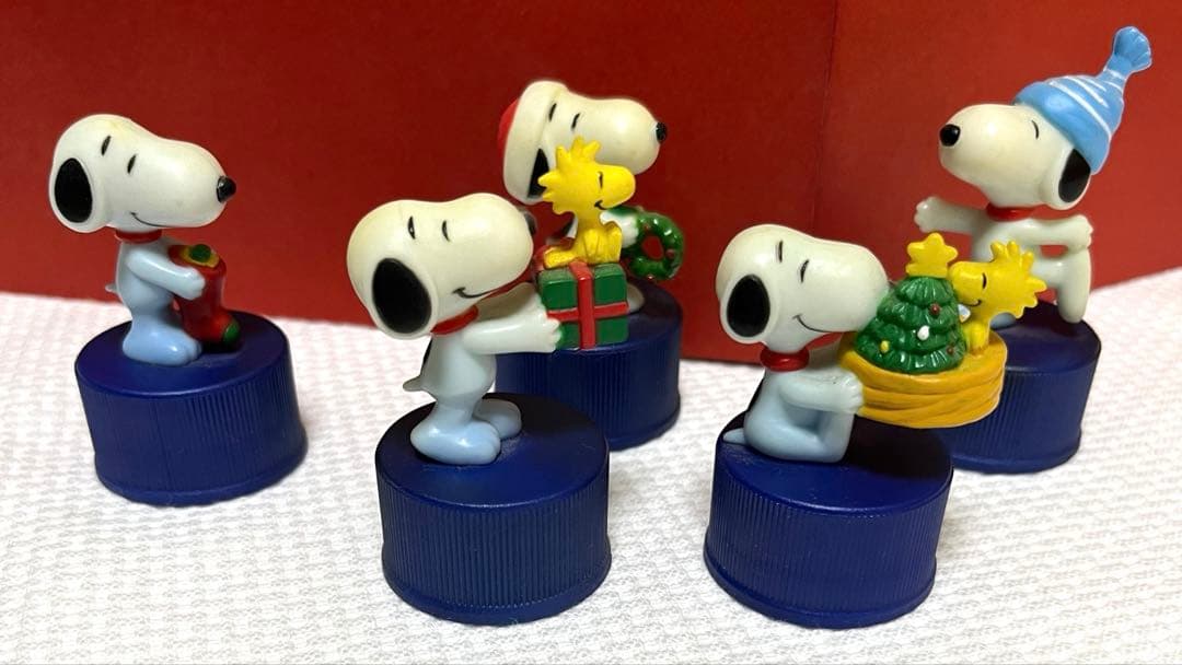 スヌーピーコレクションハウス＆ボトルキャップ＆ベル他