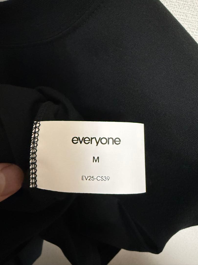 トップス everyone high-gauge no sleeve tee shirt