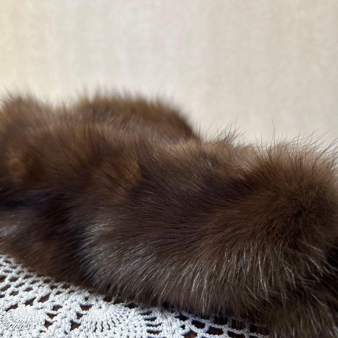 ロシアンセーブル　マフラー　SOBOL