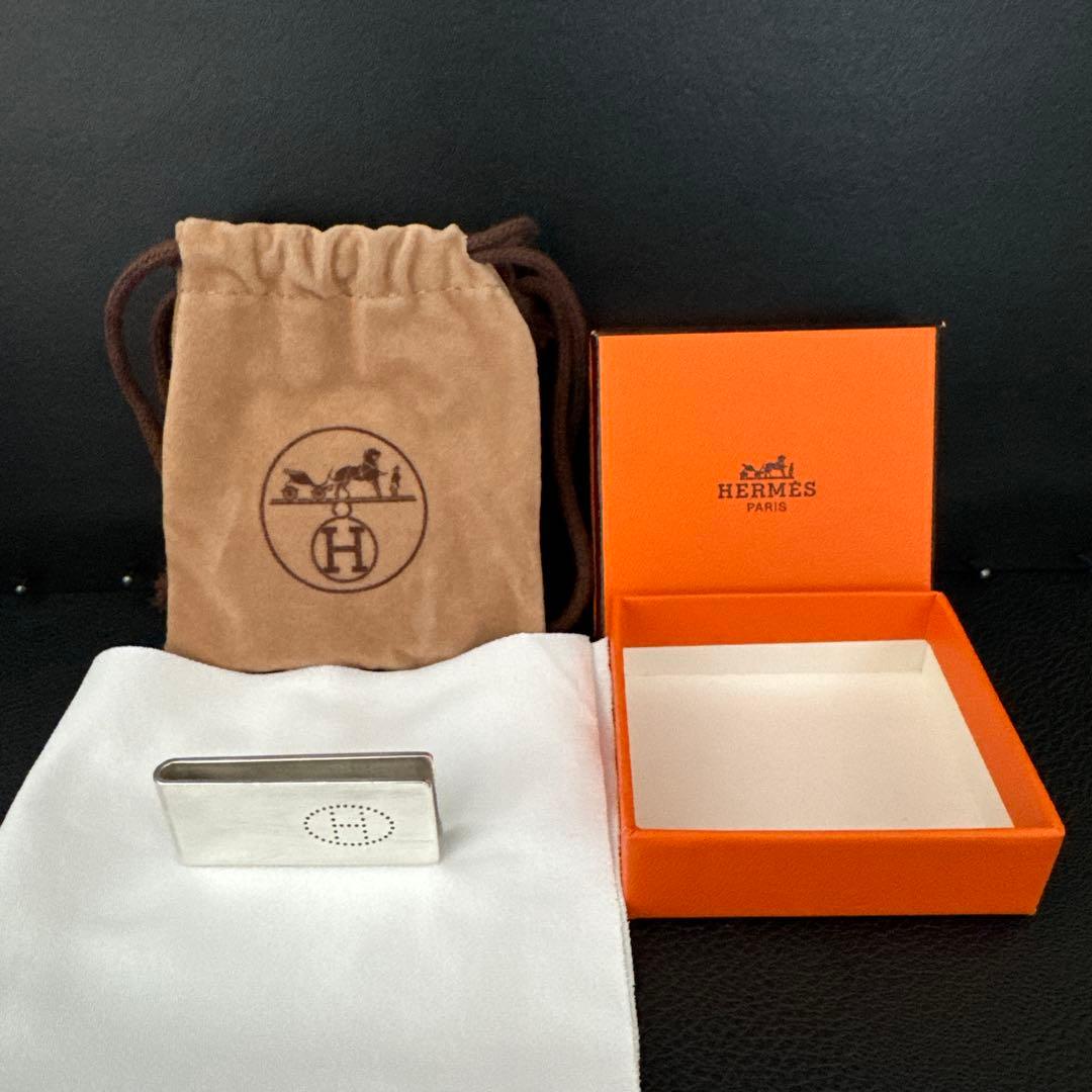 ‼️‼️‼️‼️早い者勝ち‼️‼️‼️‼️エルメス　マネークリップ　シルバー925 エヴリン