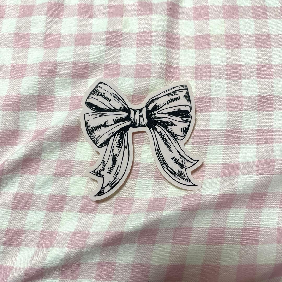 【pium】ファーリボンヨークフリルショートコート グレー ♡おまけ付き