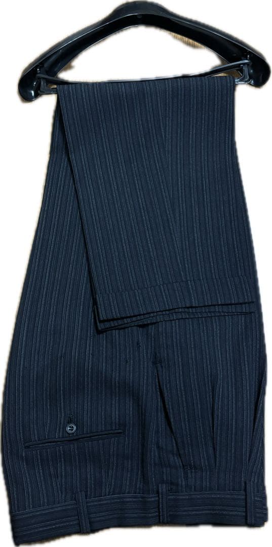 MEN'S TENORAS ストライプ ダブルブレストスーツ XL