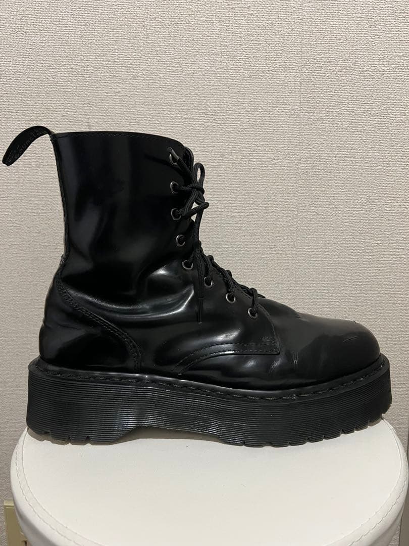 Dr.Martens JADON ブラック　UK9.5 厚底
