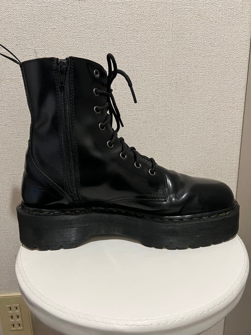 Dr.Martens JADON ブラック　UK9.5 厚底