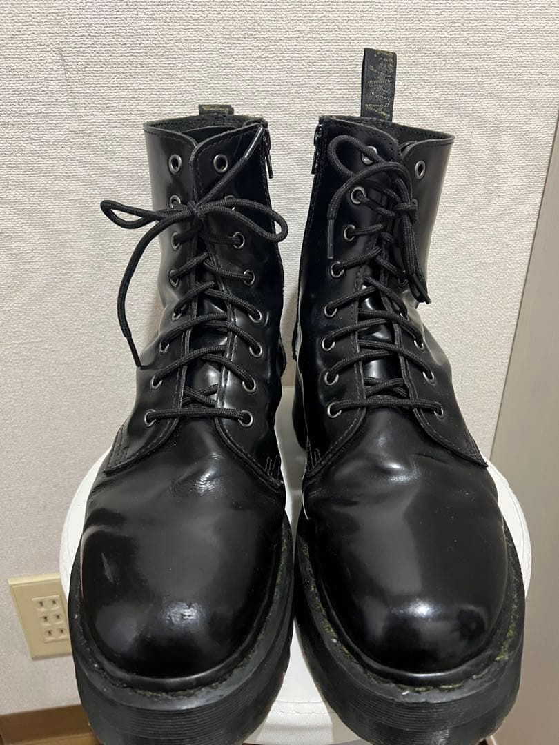 Dr.Martens JADON ブラック　UK9.5 厚底