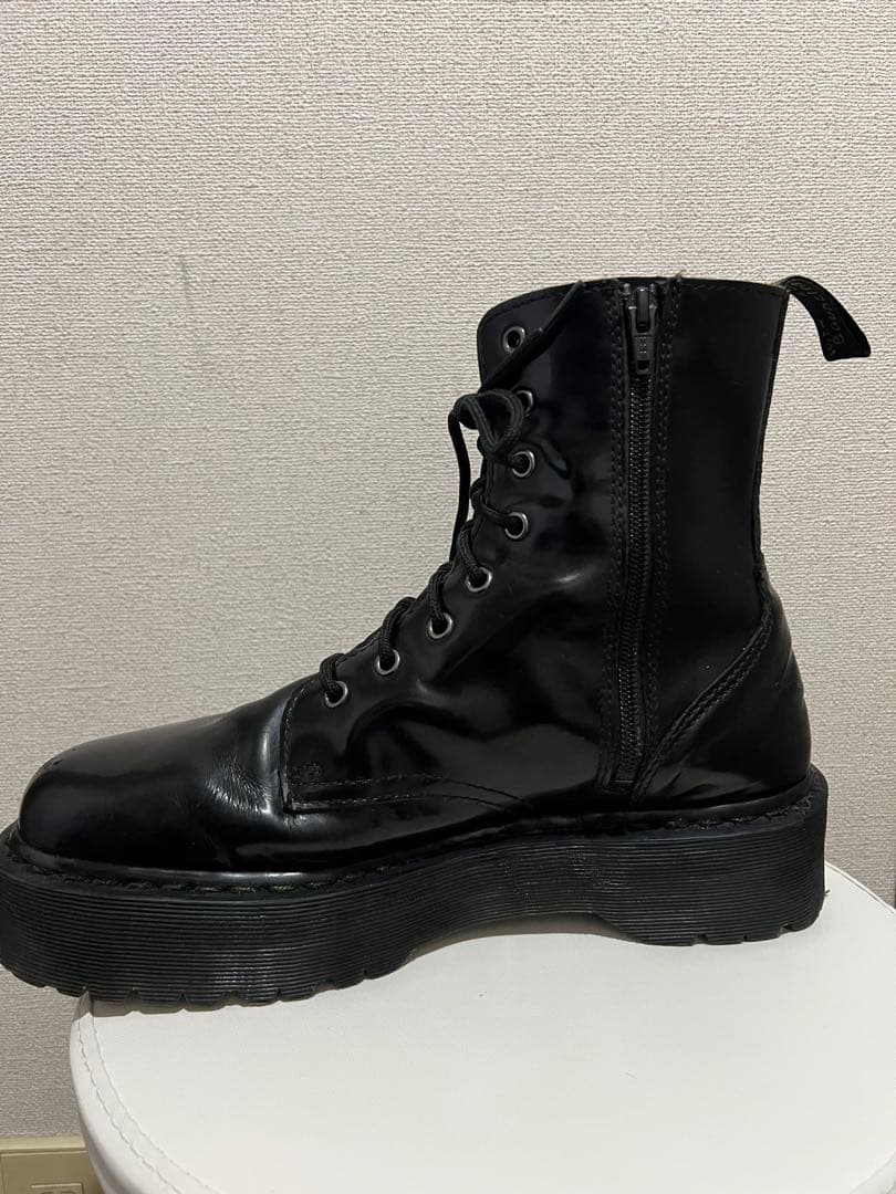 Dr.Martens JADON ブラック　UK9.5 厚底