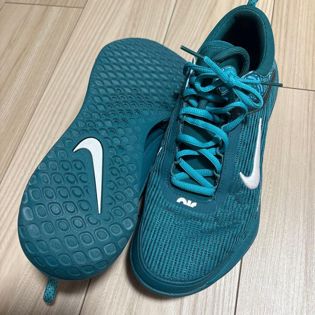 ナイキコート　エアズームNXT 28センチ　Nike テニスシューズ ターコイズ