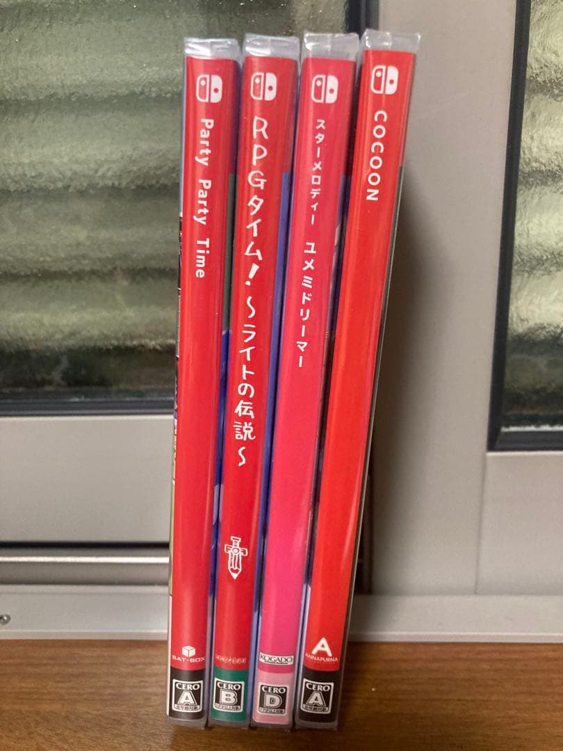 Nintendo Switch ソフト 4本セット 新品未開封品