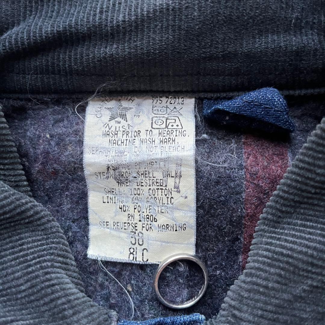 【濃紺】80s Carhartt Denim Chore Coat 38