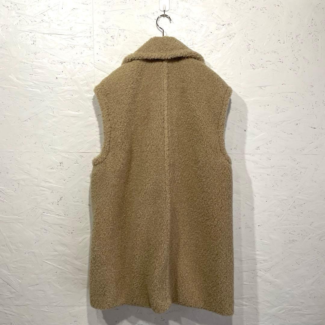 【BARNYARDSTORM】ボアロングベスト　プードルファー　1