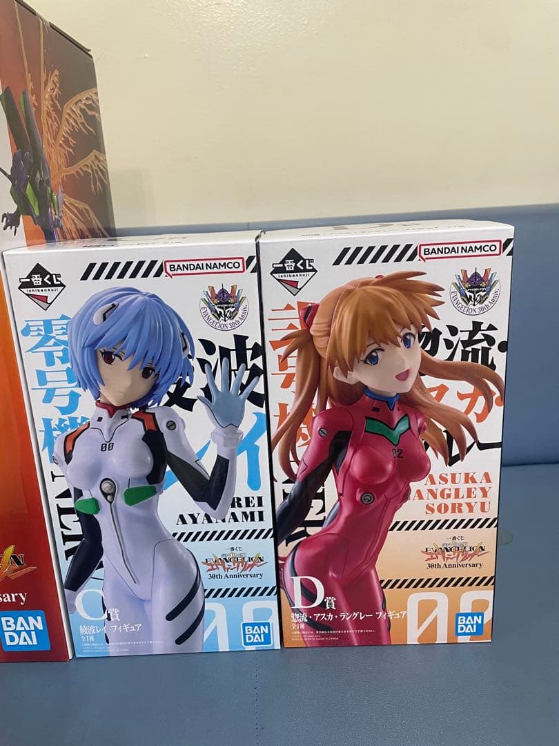 一番くじ 新世紀エヴァンゲリオン　A賞C賞D賞フィギュア3点SET
