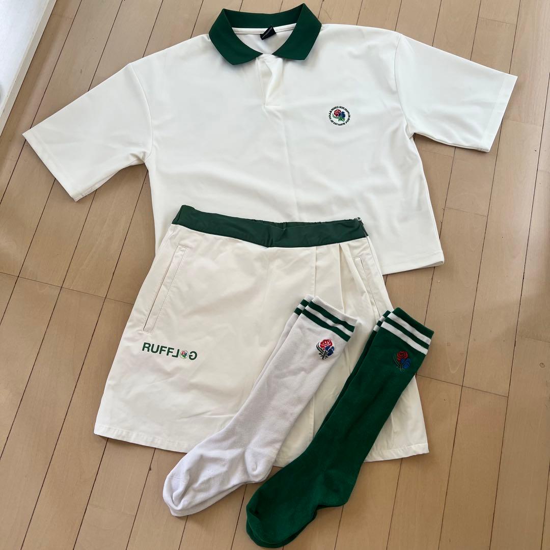 RUFFLOG x VIOLA&ROSES コラボ　スカート　S ソックス付き