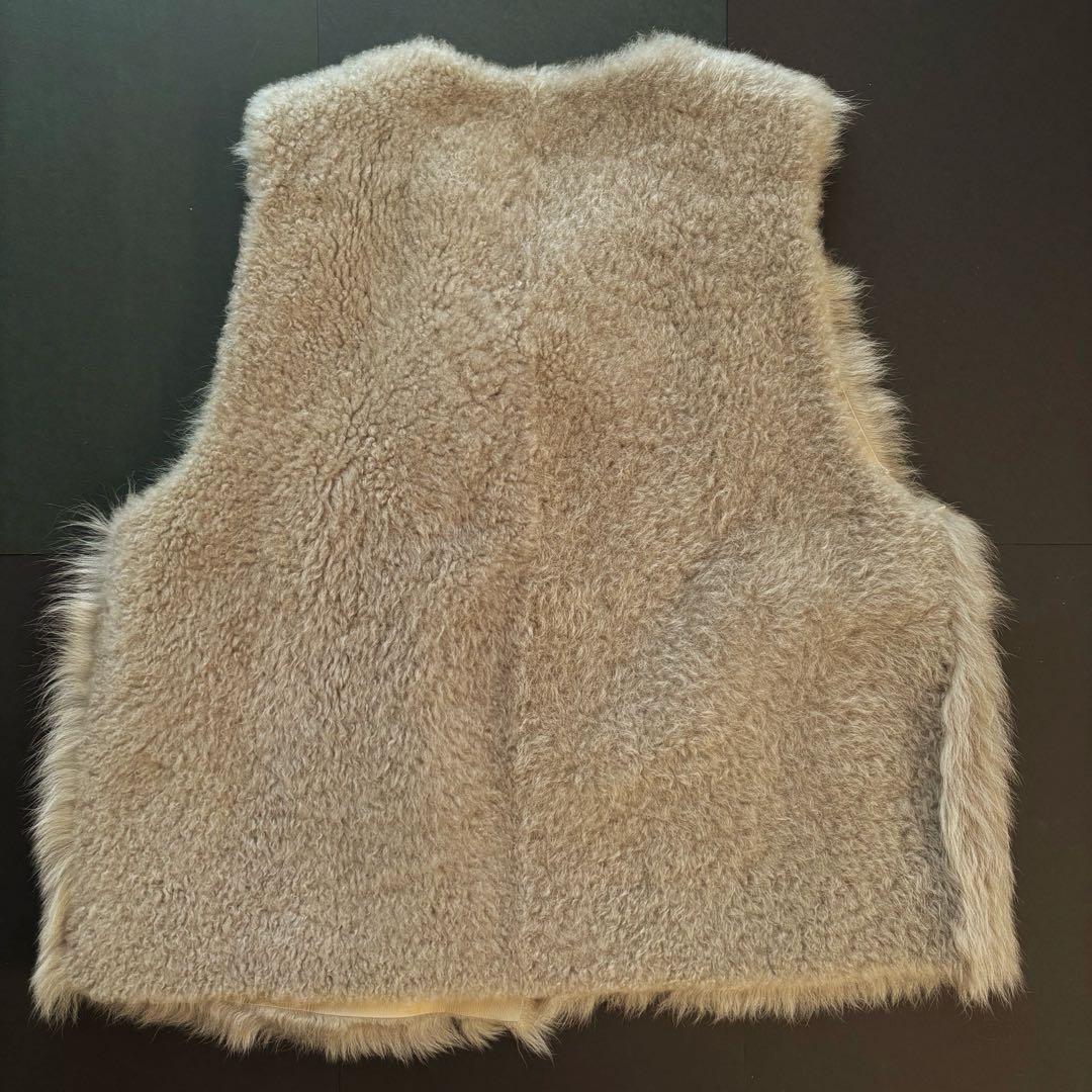 KARL DONOGHUE カールドノヒュー　ムートン（ヒツジ）ベスト　ジレ