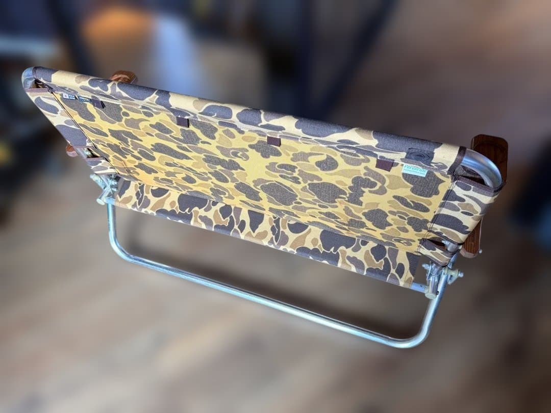 peregrine カモフラージュ柄 折りたたみベンチ