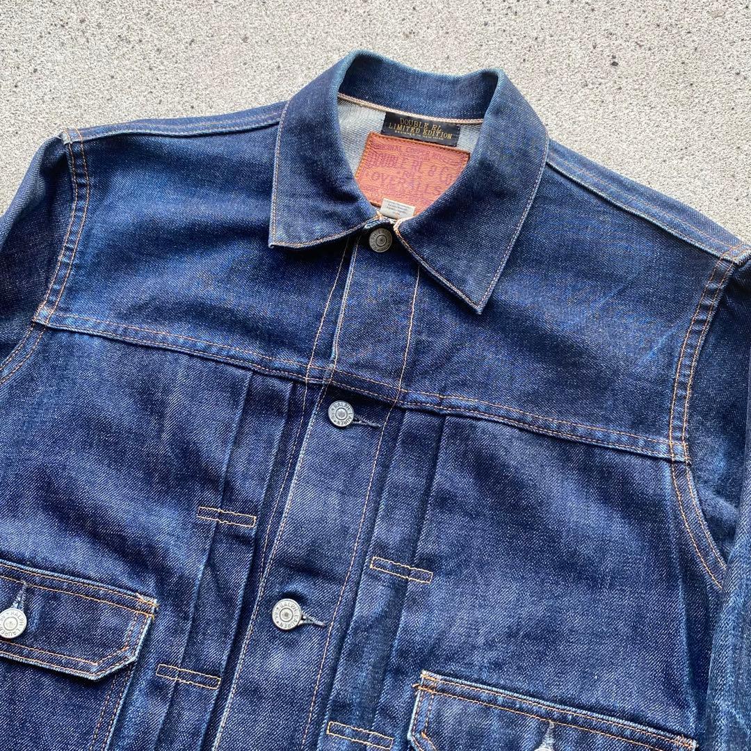 RRL 2nd type USA製　ラルフローレン Gジャン 体感L 鬼ヒゲ