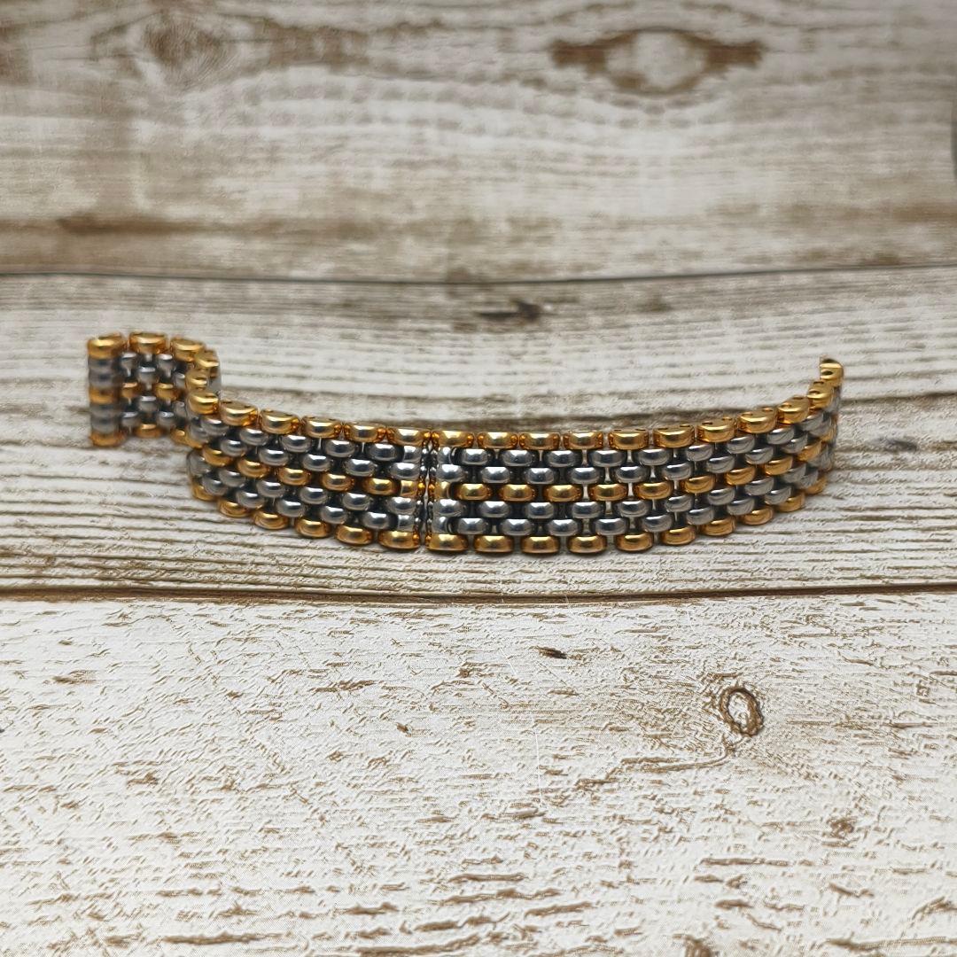 腕時計のバンド 　バーバリー LONDON　ステンレス　金銀コンビ　17.5MM