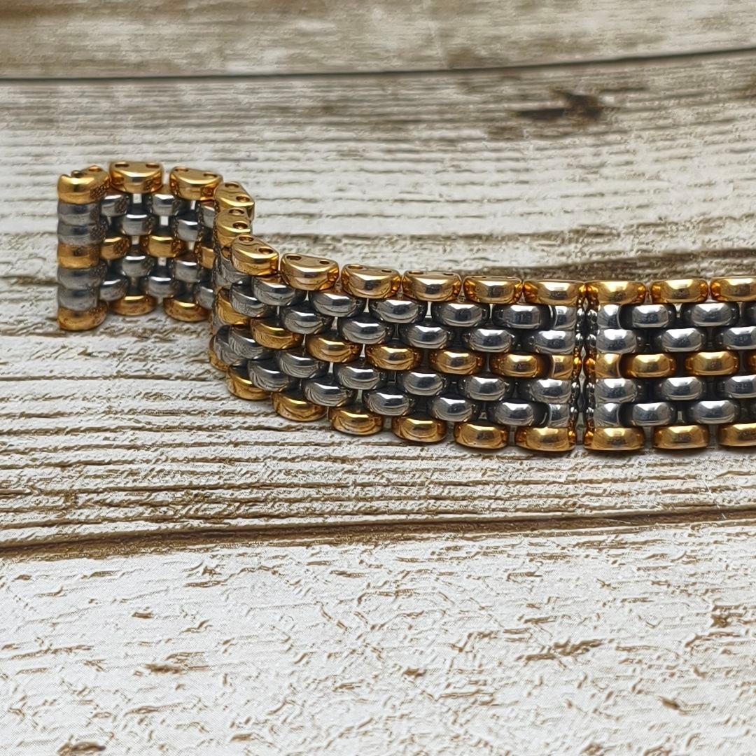 腕時計のバンド 　バーバリー LONDON　ステンレス　金銀コンビ　17.5MM