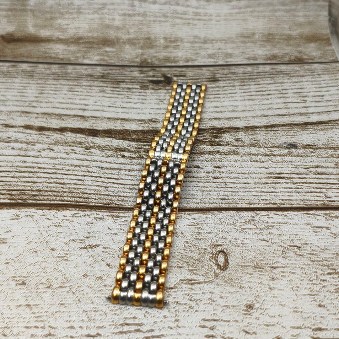 腕時計のバンド 　バーバリー LONDON　ステンレス　金銀コンビ　17.5MM