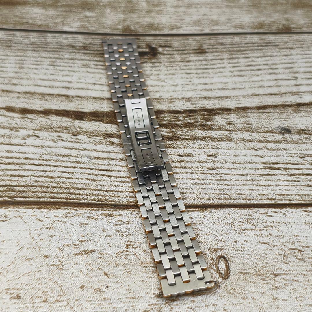 腕時計のバンド 　バーバリー LONDON　ステンレス　金銀コンビ　17.5MM