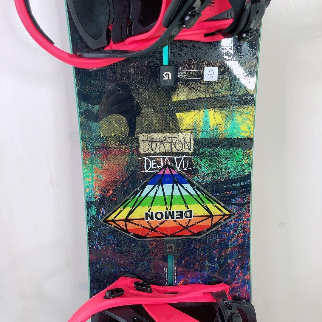 BURTON DEJAVU 141cm FLUX DSW Sサイズ 2点セット