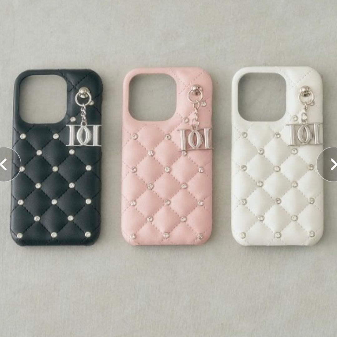Darich キルティングDDチャームiPhone16Proケース　ダーリッチ
