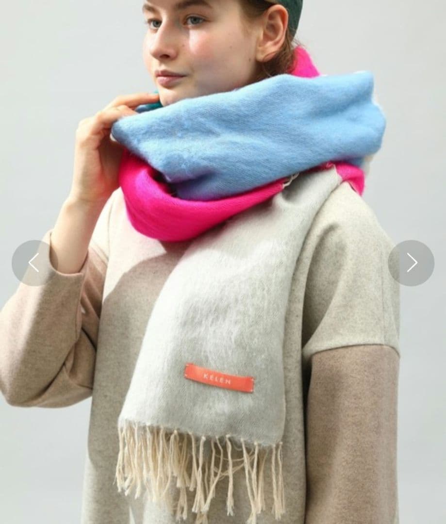 未開封KELEN WASH ピンク ストール
