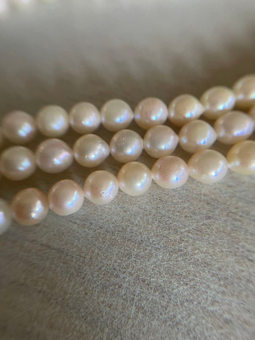 アコヤ真珠(ラウンド)ロングネックレス(110cm) シルバークラスプ