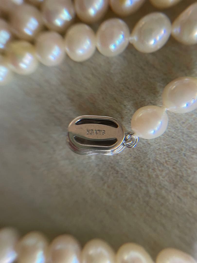 アコヤ真珠(ラウンド)ロングネックレス(110cm) シルバークラスプ