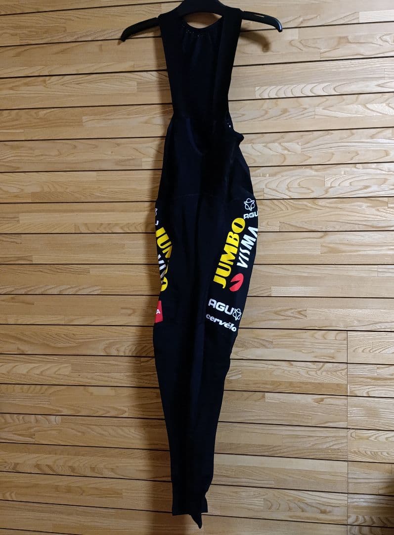 支給品　Jumbo visma　防風サーマルビブタイツ　AGU　クライスヴァイク