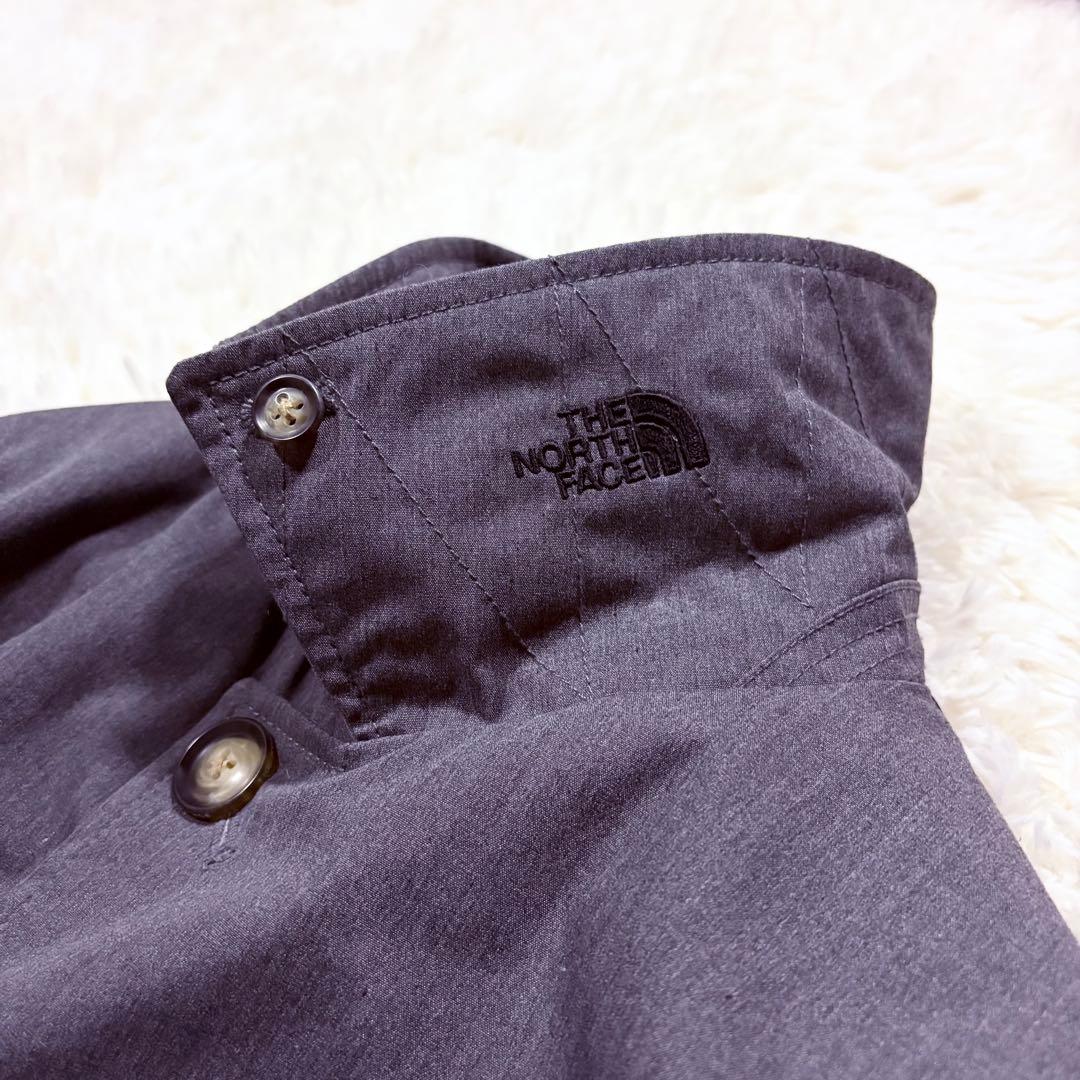 THE NORTH FACE BEAMS BOY 別注 ロングコート グレー