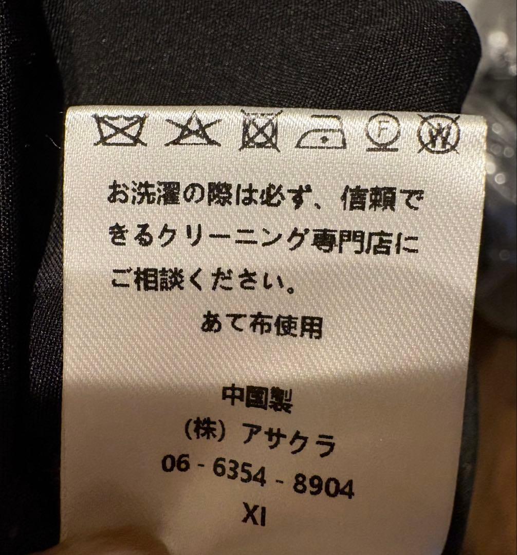 niana　マタニティ可　ブラックレース　パーティードレス