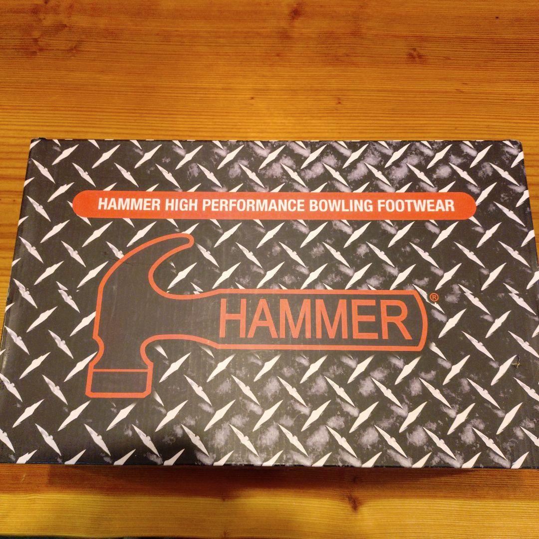 Hammer ボウリングシューズ ブラック/レッド27.5センチ