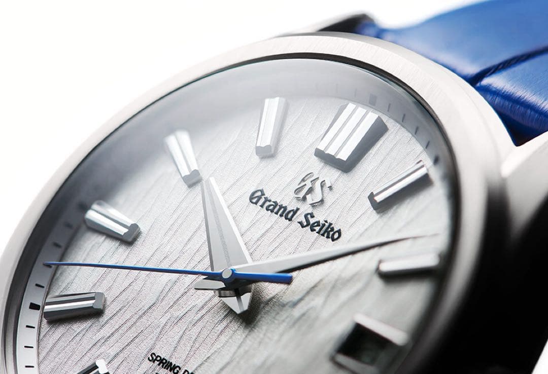 Grand Seiko レザーストラップ 青　市川海老蔵セレクト　22mm