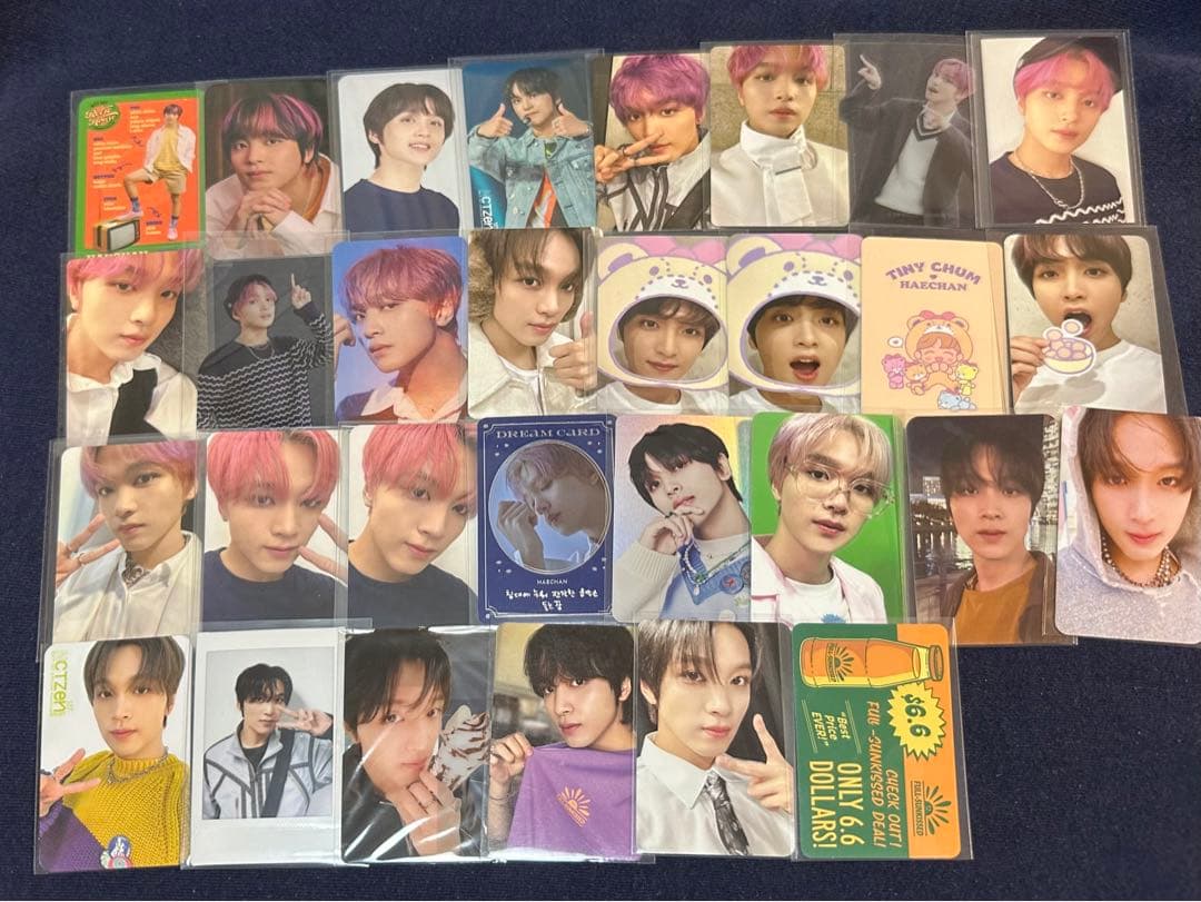 NCT127 DREAM ヘチャン 過去 トレカ バラ売り可