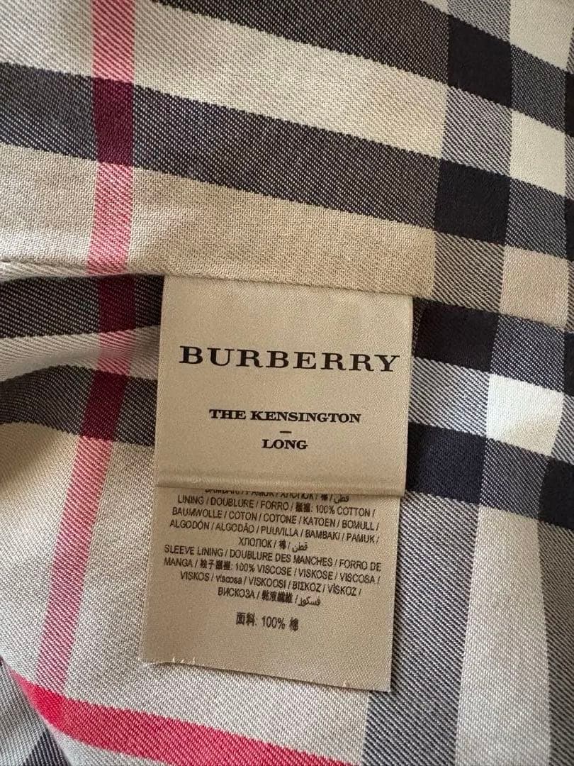 近年モデル　BURBERRY トレンチコート THE KENSINGTON