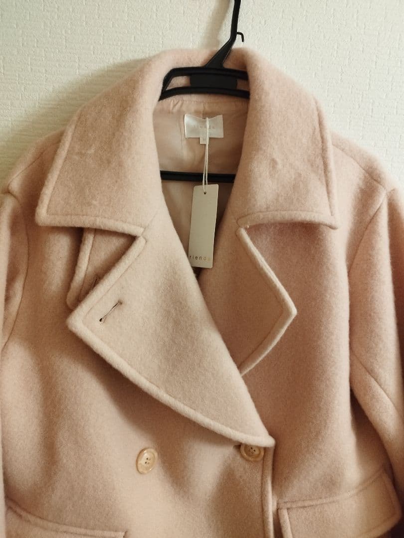 rienda スライバーメニーウェイPコート M ピンク 新品未使用