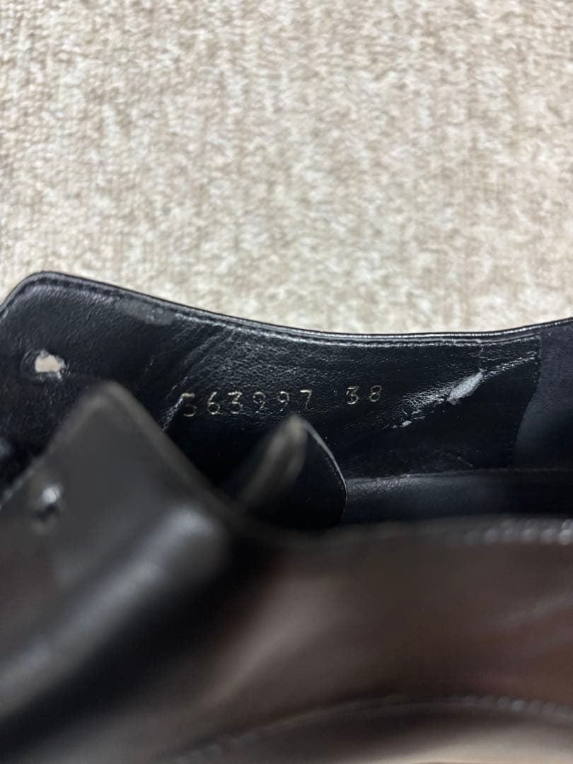 STELLA McCARTNEY 黒 厚底シューズ　38