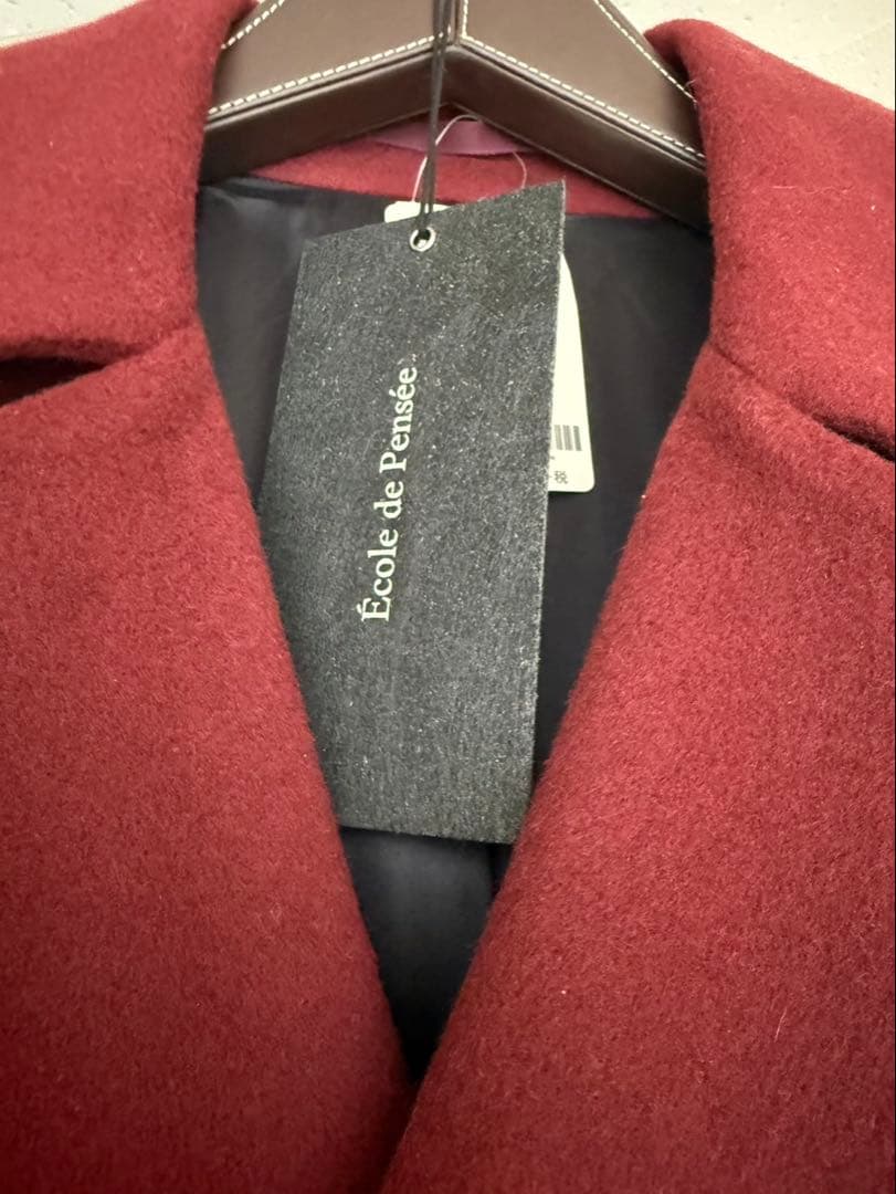 ecole de pensee カシミア混　オーバサイズ　コート　44