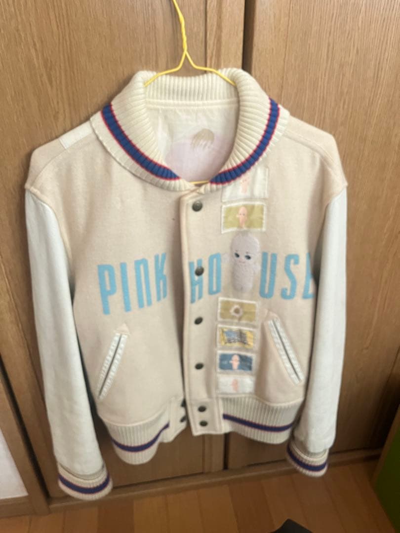 PINK HOUSE スタジャン アイボリー