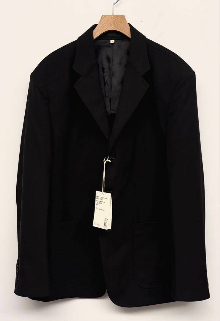 1回着 25年製 MUJI Labo ムジラボ ユニフォーム素材で作ったブレザー