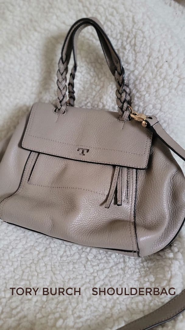 TORY BURCH ショルダーバッグ グレージュ