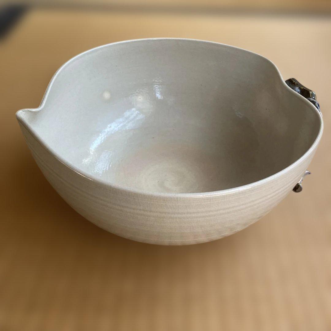 清水山麓　二代目　澤村陶哉　鉢　蕪　桜