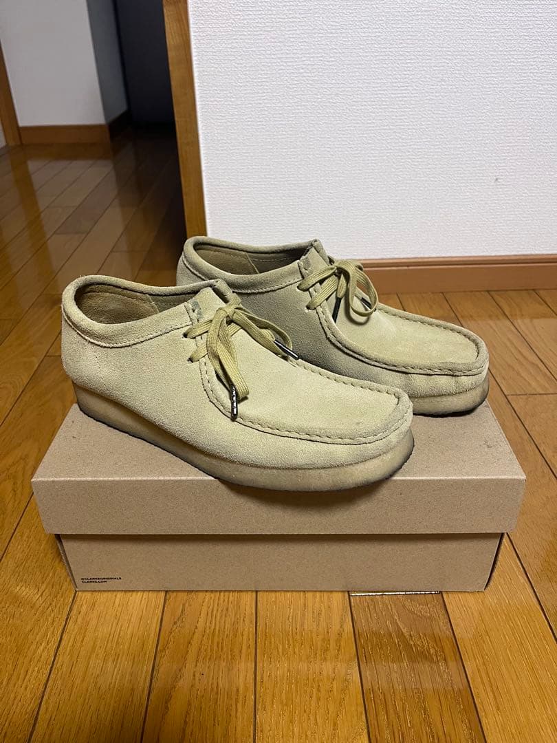 Clarks Wallabee メープル スエード