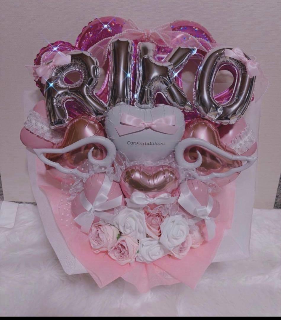 なにゃ　卒業ブーケ　バルーンブーケ　バルーンギフト