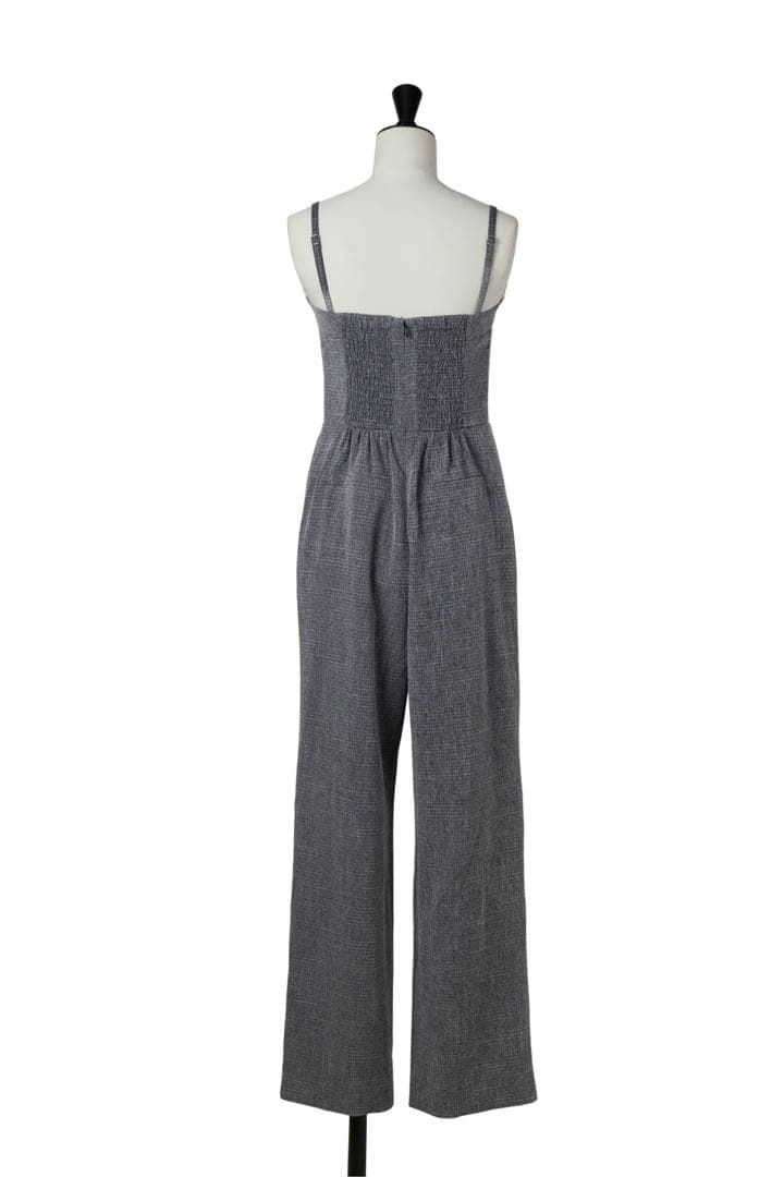 サロペット・オーバーオール・オールインワン Frilled Tweed Jumpsuit