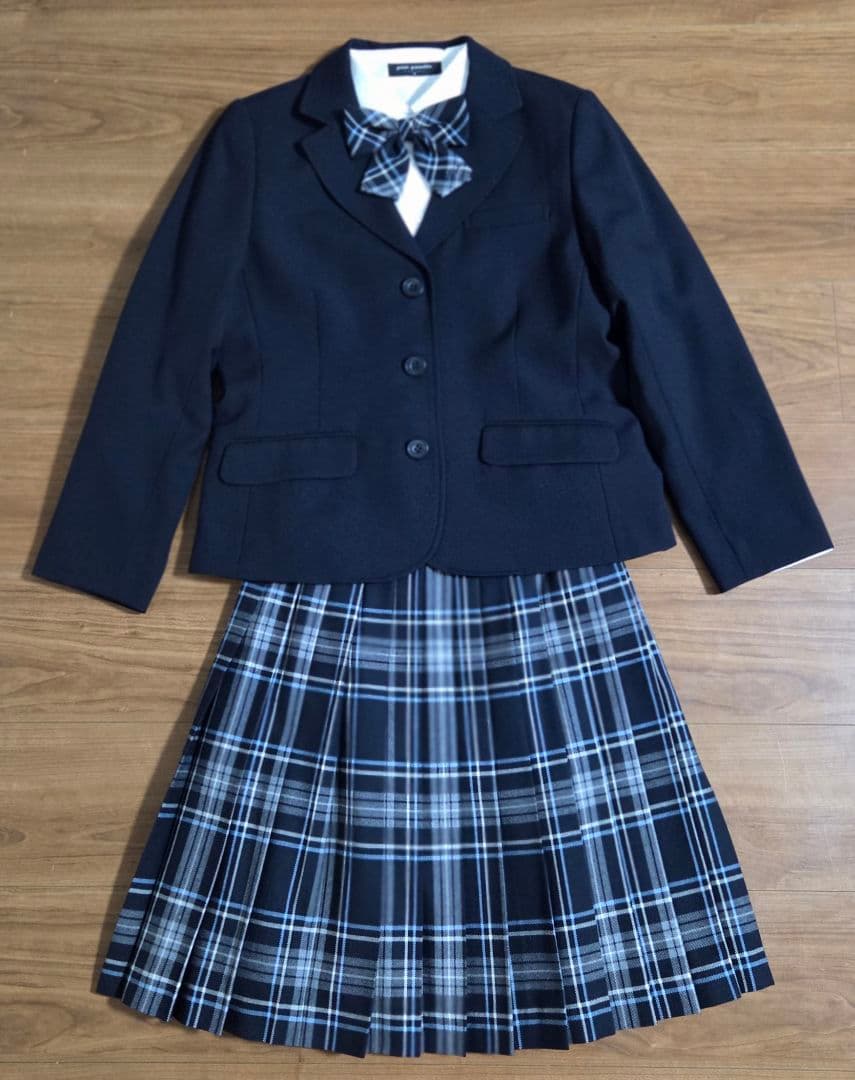 ポンポネット フォーマル スーツ お受験 面接 卒服 高校 中学 セットアップ