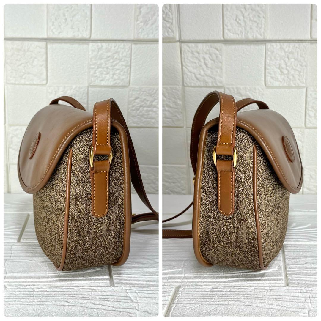 【希少性】✨極美品✨☘️GUCCI☘️✨ショルダーバッグ✨キャンバスレザー✨