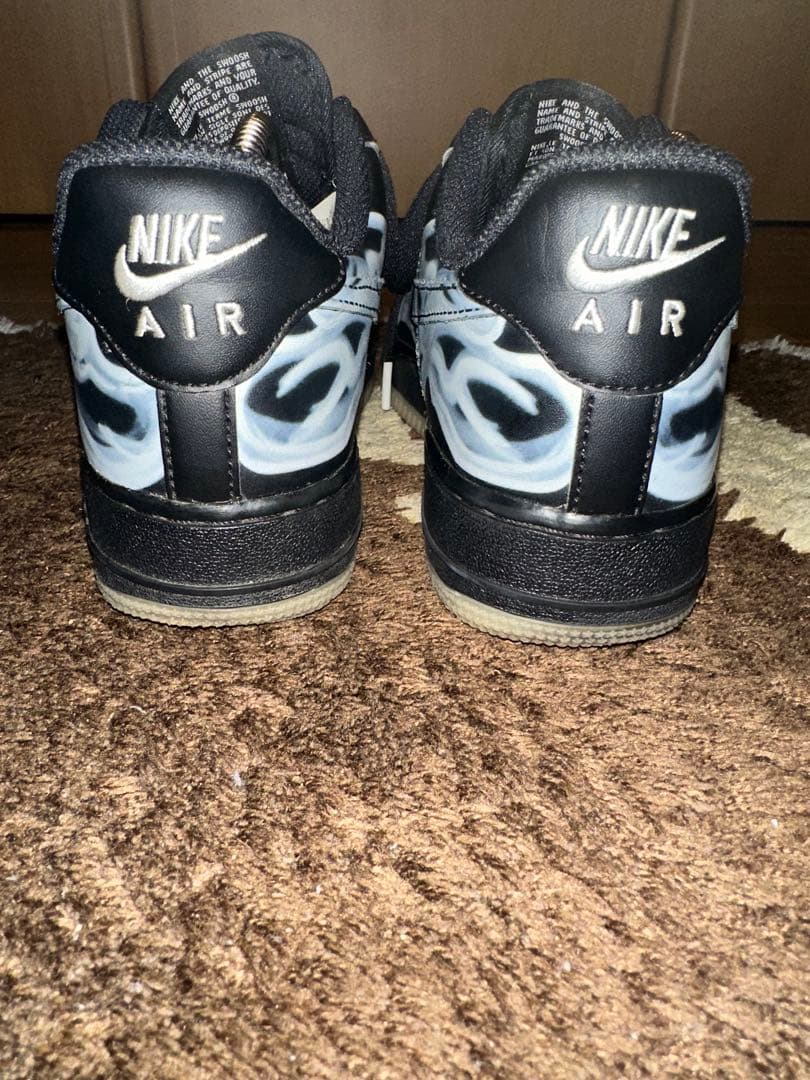 る*い様 nike air force 1 low スケルトン